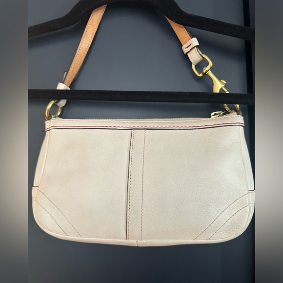 COACH 2005 POPPY BAG LEATHER 9291 DEMI WITH HANGTAG GOLD TONE HARDWARE - Picture 7 of 12